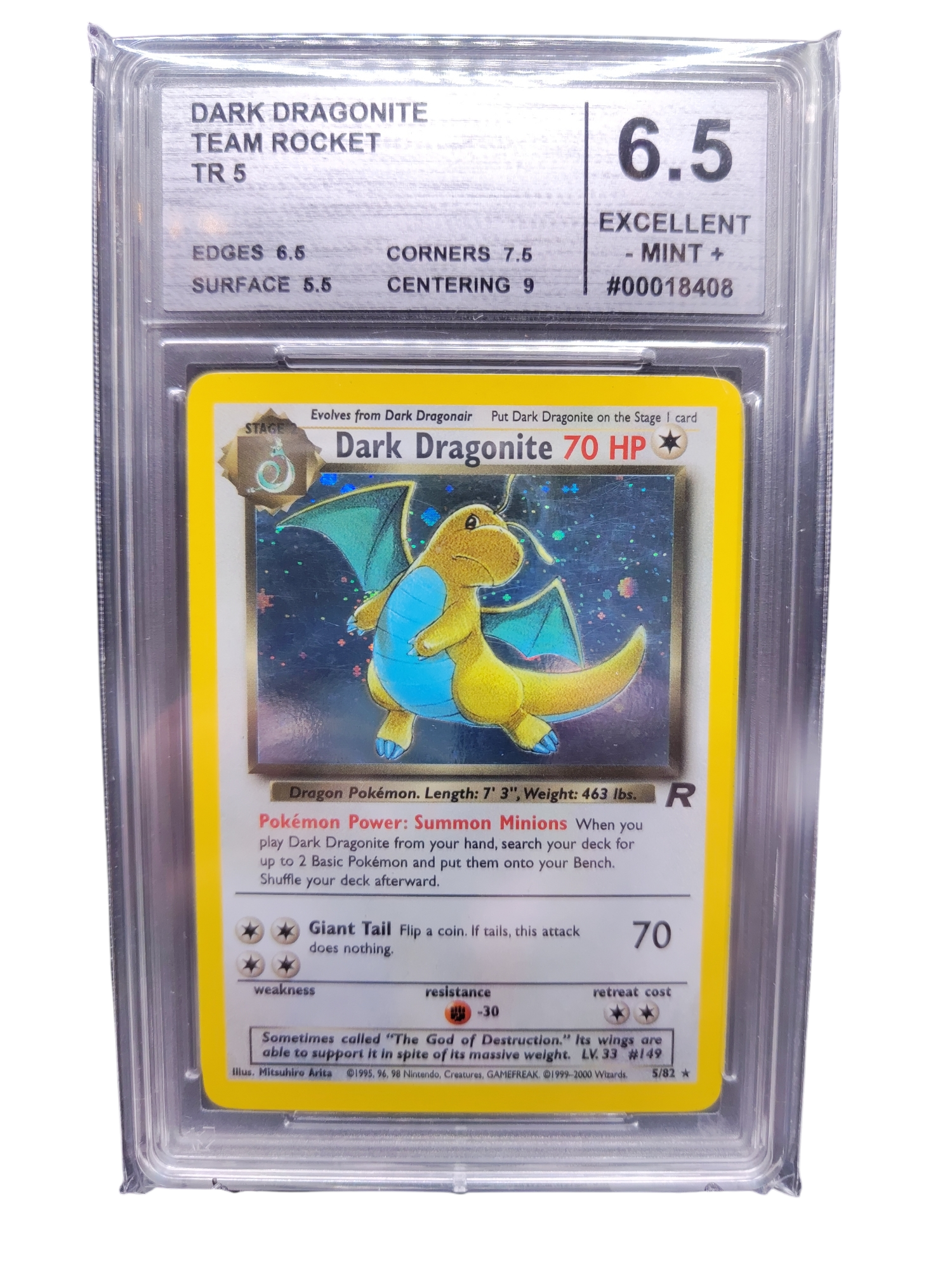 DarkDragonite_5TREnglisch-Cardmarketgrading6.5front