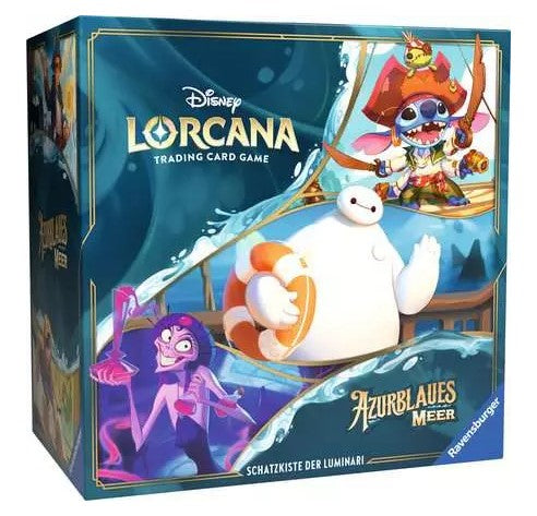 Disney Lorcana Azurblaues Meer Schatzkisteder Luminari Deutsch