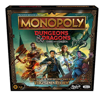 Hasbro Dungeon & Dragon Monopoly Deutsch