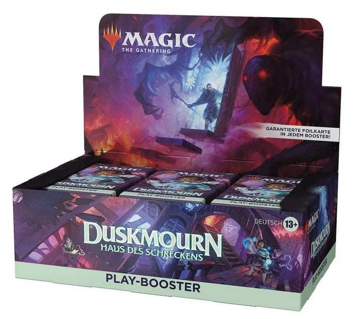 Magic the Gathering  Duskmourn Haus des Schreckens  Play-Booster Display 36 Booster  deutsch