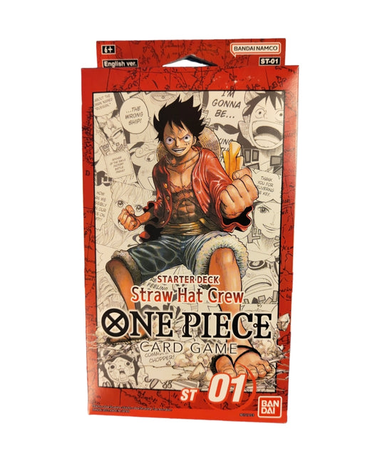 One Piece Card Game TCG - Starter Deck ST-01 Straw Hat Crew - Englisch