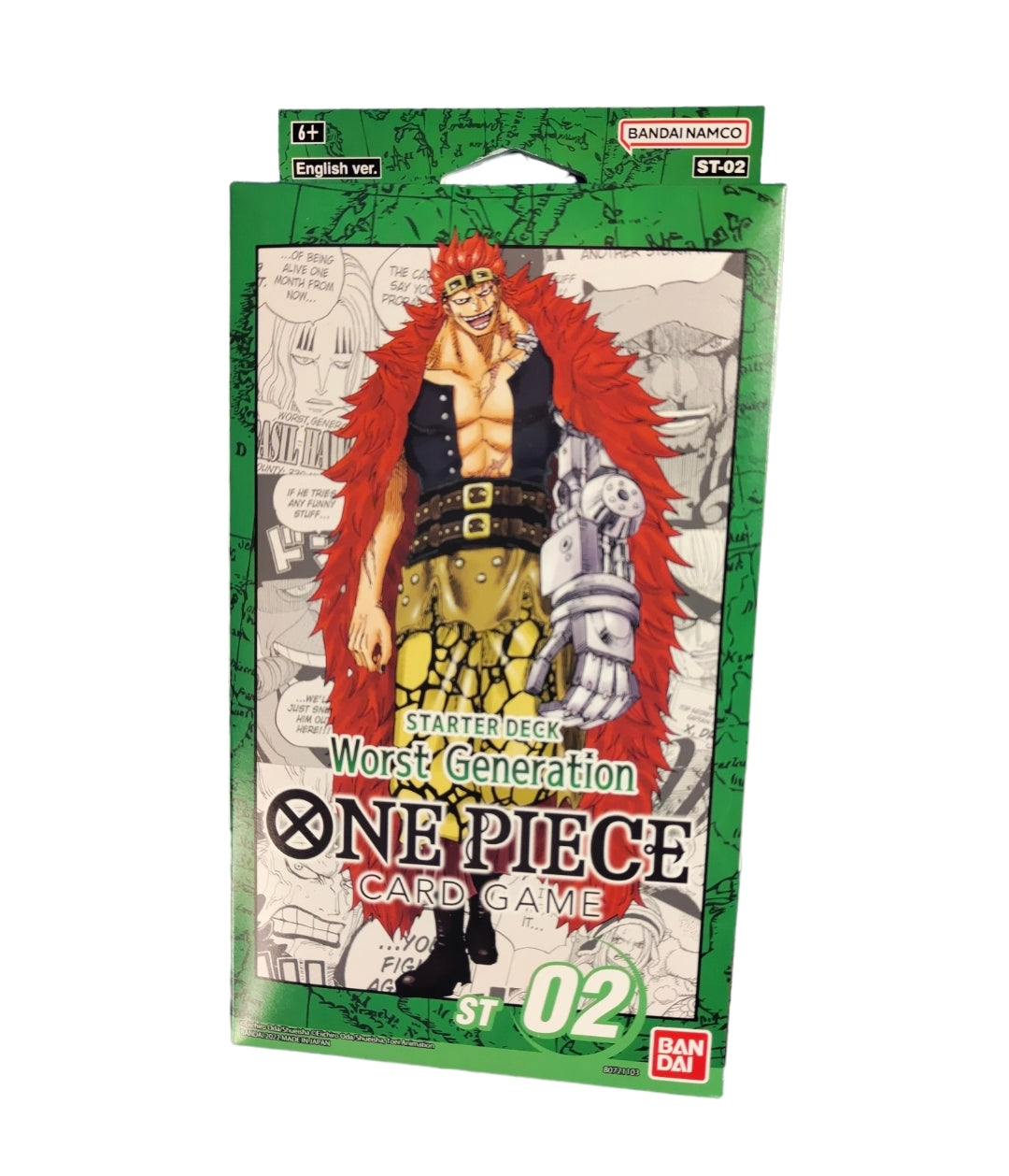 One Piece Card Game TCG - Starter Deck ST-02 Worst Generation - Englisch