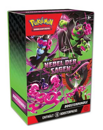Pokémon Sammelkartenspiel Karemsin & Purpur Nebel der Sagen Boosterbundle Deutsch