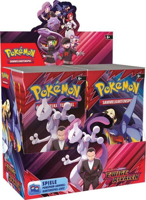 Pokémon Sammelkartenspiel Karmesin & Purpur Ewige Rivalen Booster Display Deutsch
