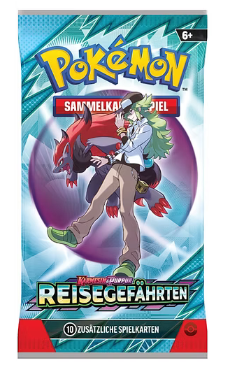 Pokémon Sammelkartenspiel Karmesin & Purpur Reisegefährten Booster Deutsch