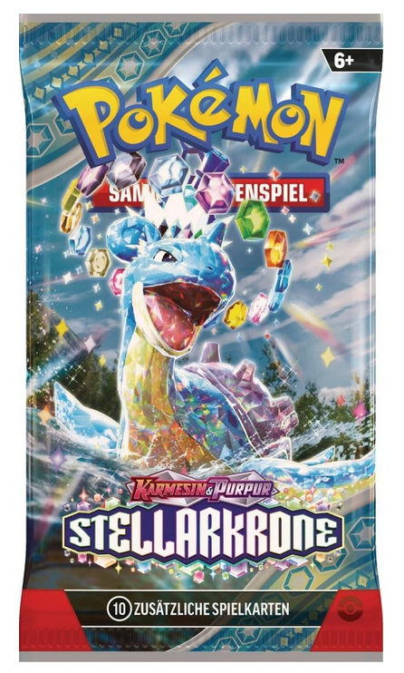 Pokémon Sammelkartenspiel Karmesin & Purpur Stellarkrone Booster Deutsch
