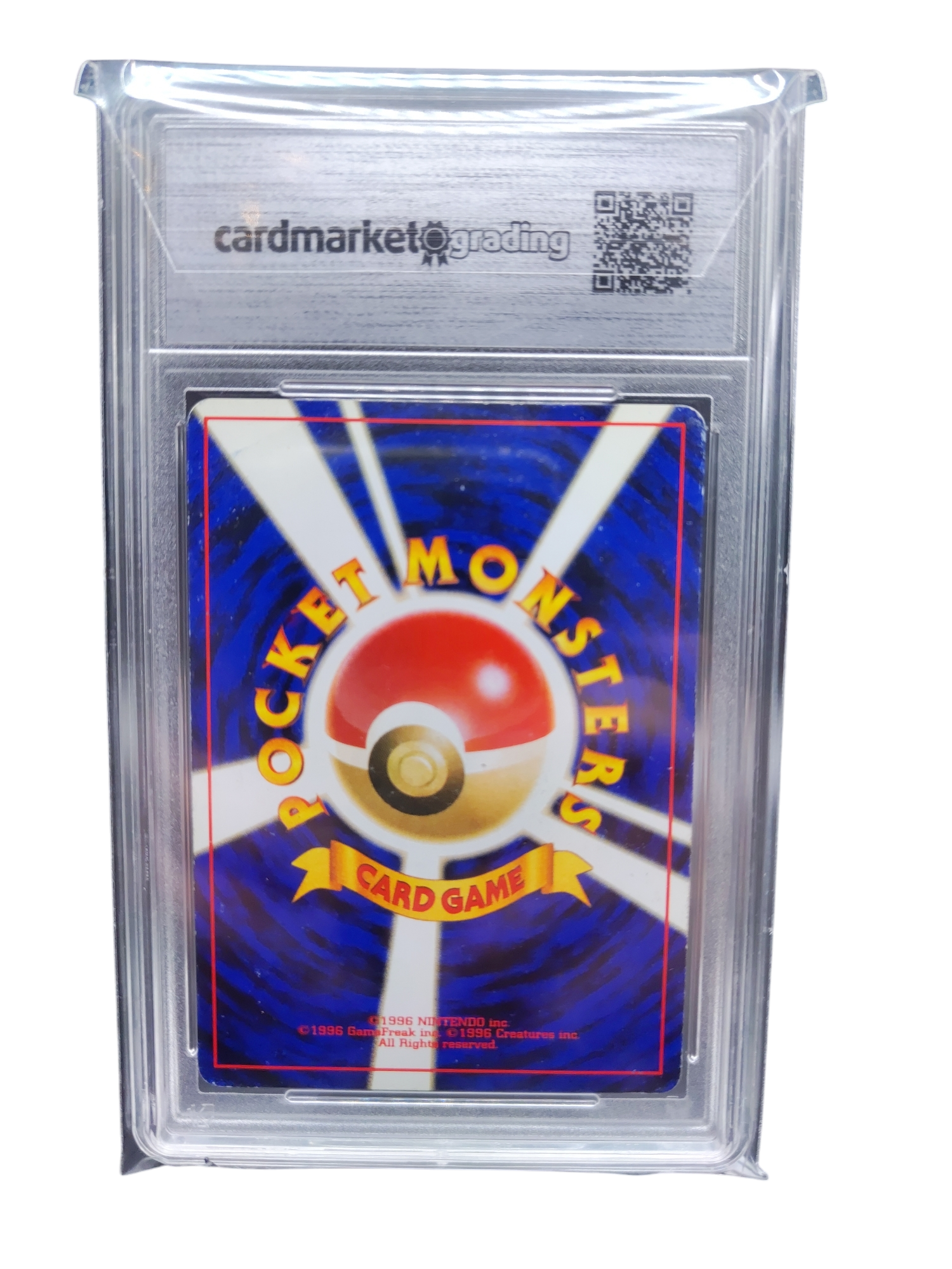 Pokémon Graded Cards - Steelix #208 GSNW Japanisch - Cardmarket grading 4.5 back