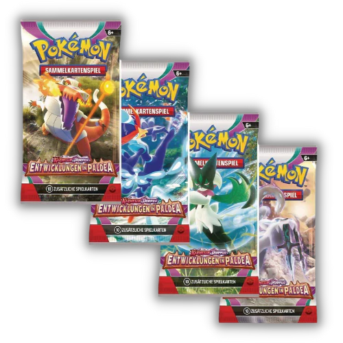 Pokémon Sammelkartenspiel - Entwicklungen in Paldea Booster Deutsch