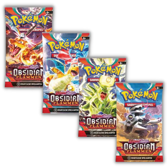 Pokémon Sammelkartenspiel - Obsidian Flammen Booster Deutsch