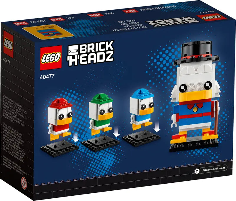 LEGO® BrickHeadz - Dagobert Duck, Tick, Trick & Track 40477