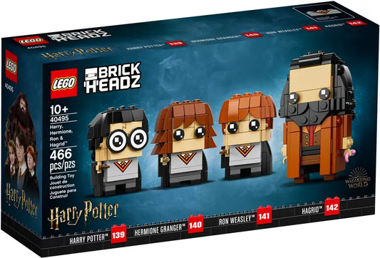 LEGO® Harry Potter™ - BrickHeadz - Harry, Hermine, Ron & Hagrid™ 40495