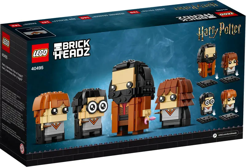 LEGO® Harry Potter™ - BrickHeadz - Harry, Hermine, Ron & Hagrid™ 40495