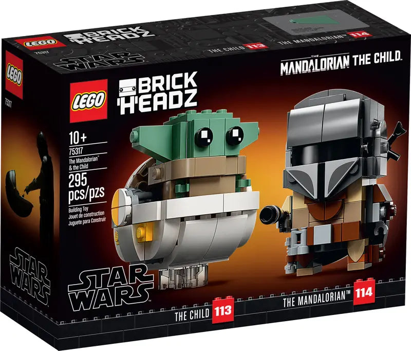 LEGO® Star Wars™ - BrickHeadz - Der Mandalorianer™ und das Kind 75317