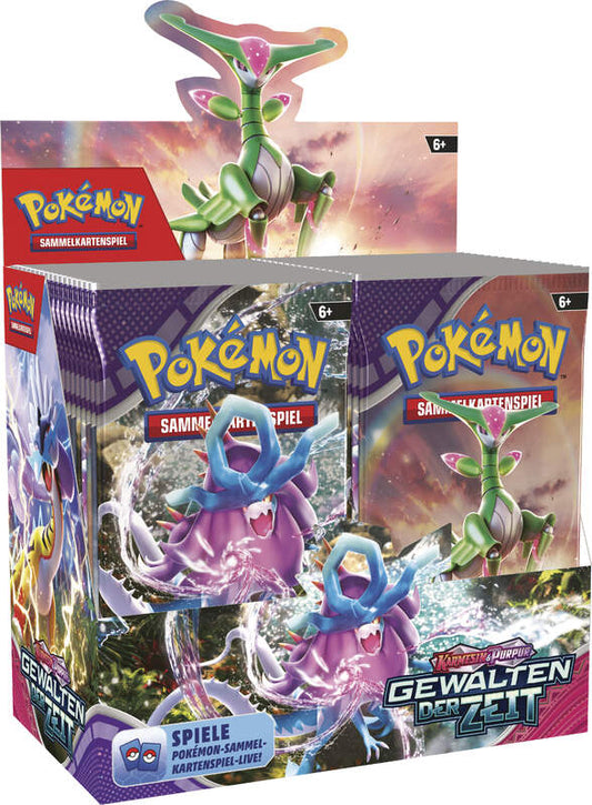 Pokémon Sammelkartenspiel - Gewalten der Zeit Display 36 Booster Deutsch