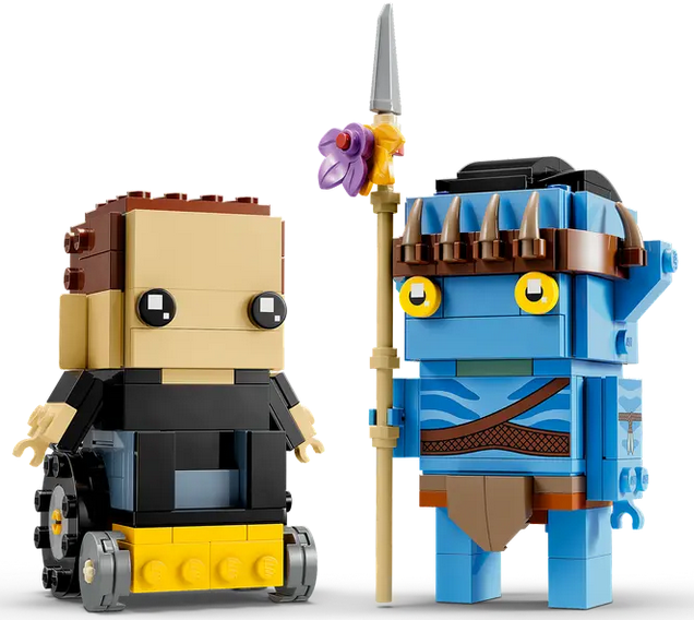 LEGO Brickheadz 40554 Avatar Jack Sully & sein Avatar aufgebaut