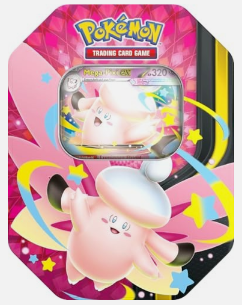 Pokémon Sammelkartenspiel - Mega-Pixi ex Tin - Deutsch front