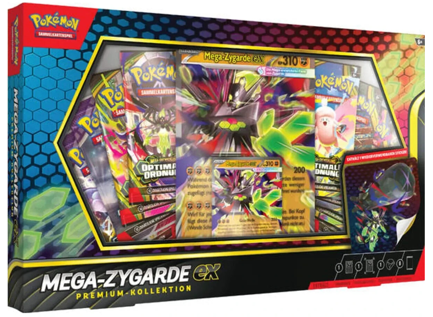 Pokémon Sammelkartenspiel - Mega Zygarde ex - Premium-Kollektion Deutsch