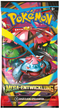 Pokémon Sammelkartenspiel Mega Entwicklung Booster Deutsch