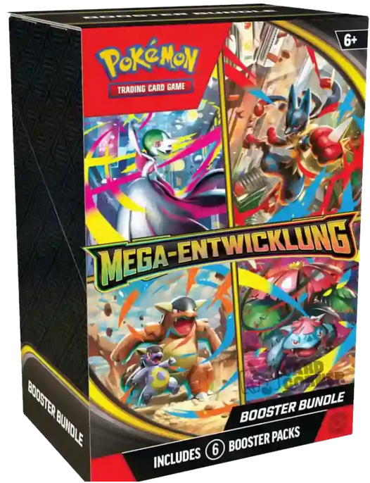 Pokémon Sammelkartenspiel Mega Entwicklung Boosterbundle Deutsch