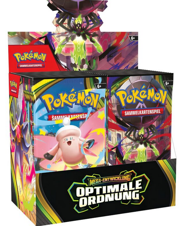 Pokémon Sammelkartenspiel Mega Entwicklung Optimale Ordnung Display Deutsch