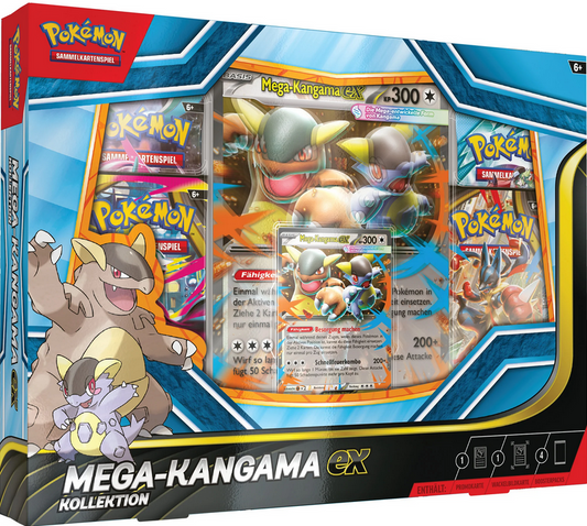 Pokémon Sammelkartenspiel Mega Kangama ex Kollektion Deutsch