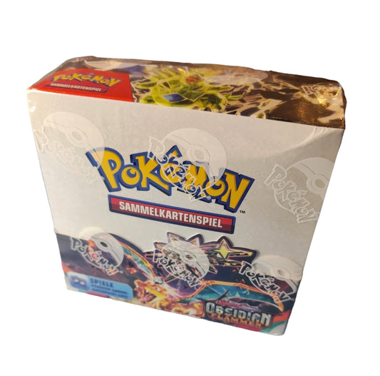 Pokémon Sammelkartenspiel - Obsidian Flammen Display 36 Booster Deutsch