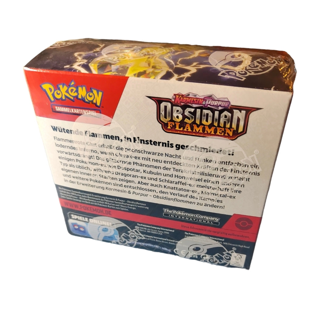 Pokémon Sammelkartenspiel - Obsidian Flammen Display 36 Booster Deutsch