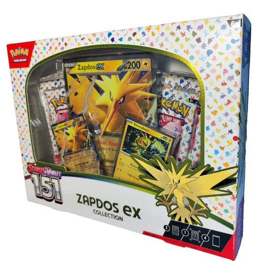 Pokémon Sammelkartenspiel - Zapdos ex Collection Box Set Englisch