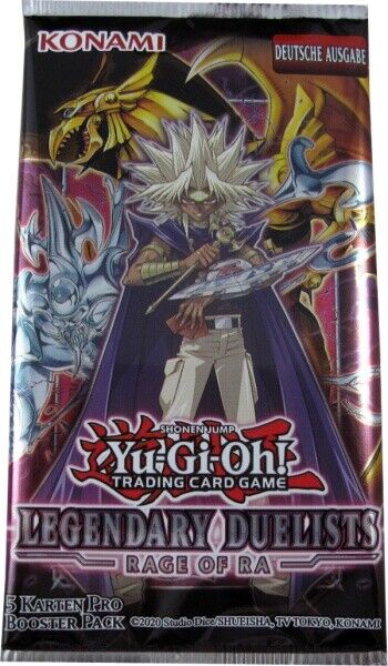 Yu-Gi-Oh! Card Game - Legendary Duelists Rage of Ra Booster Deutsch