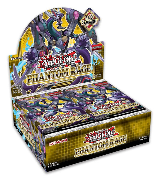 Yu-Gi-Oh! Card Game - Phantom Rage 1st Edition Display Englisch